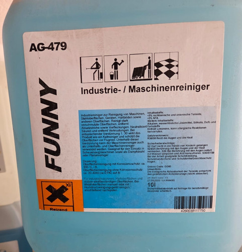 Industrie maschinenreiniger - industrie, /